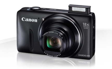 PowerShot SX600HS flash